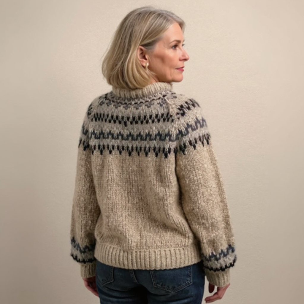Anika Nordic Knit Jumper Timeless Vogue