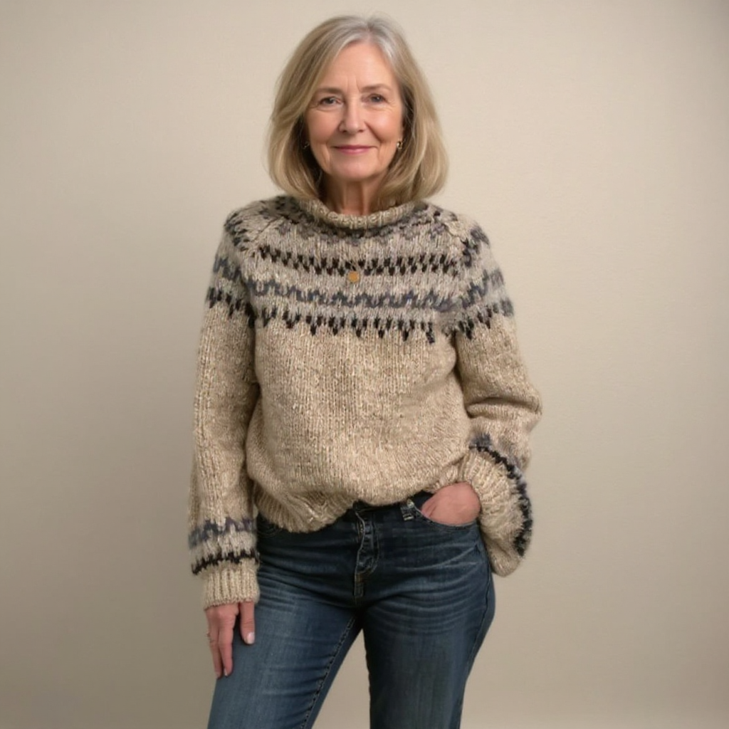 Anika Nordic Knit Jumper Timeless Vogue
