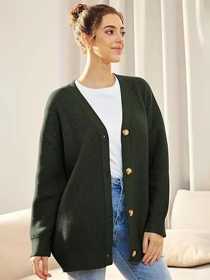 Adele | Open Front Knit Cardigan Timeless Vogue