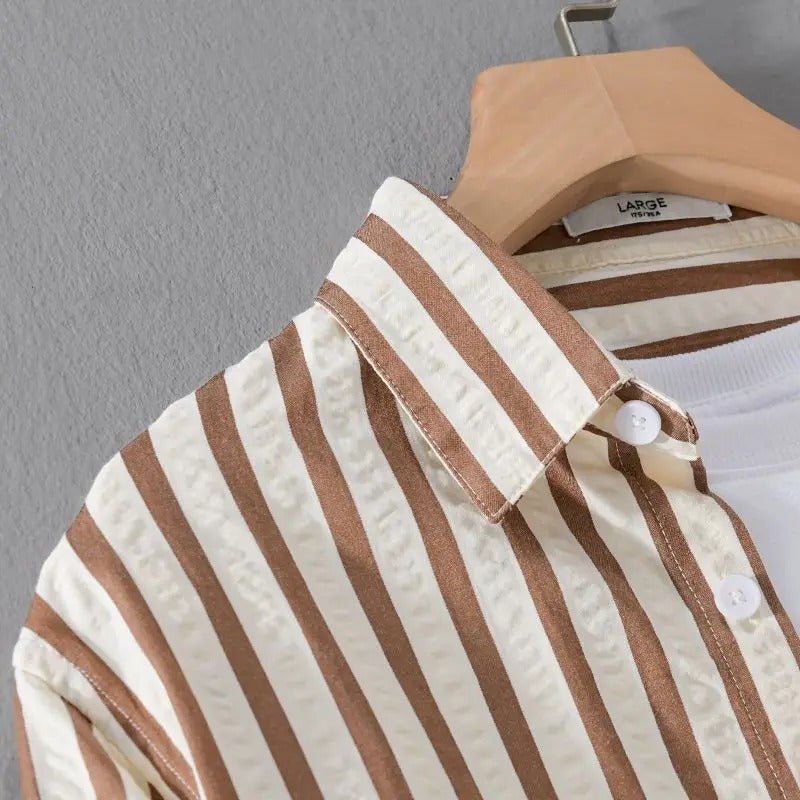 Arturo | Striped Cotton Shirt