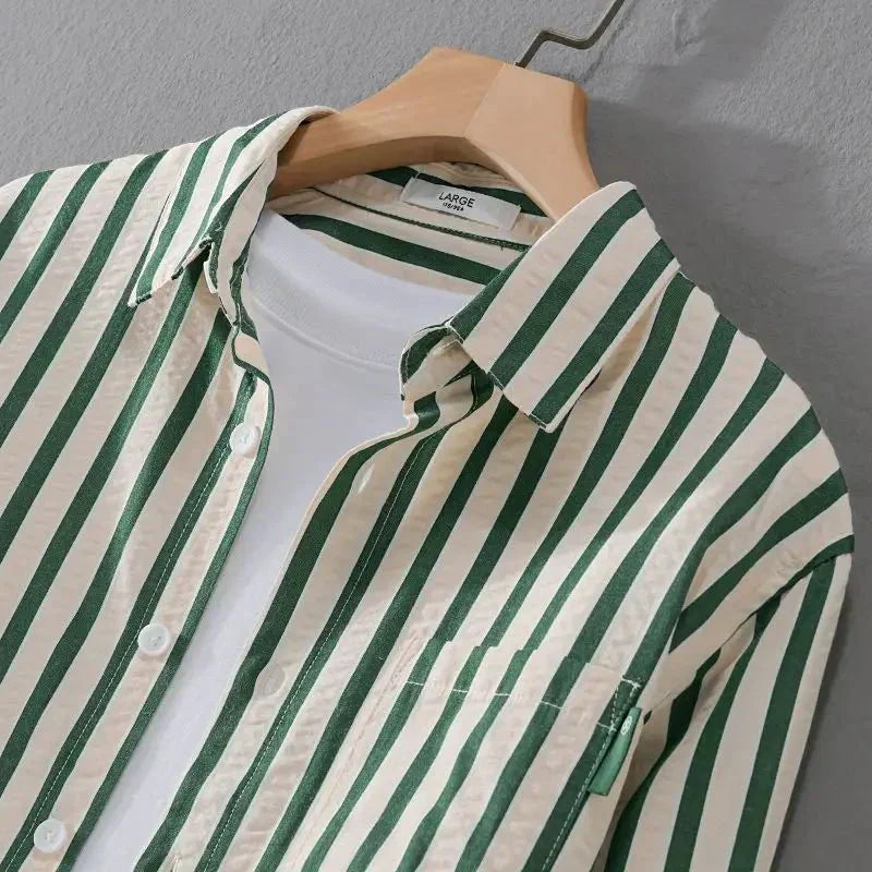 Arturo | Striped Cotton Shirt