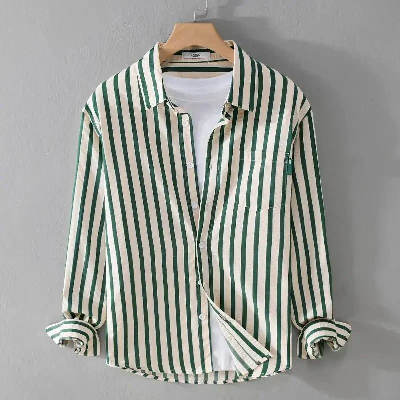 Arturo | Striped Cotton Shirt