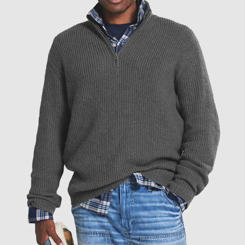JEFFREY - Casual Zip-Up Sweater